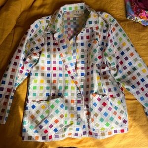 Fashion brand company Pantone print jacket size small